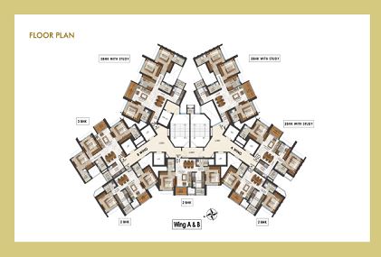 Kumar Nandi Hills floor plan1